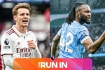 刺激！下轮曼城不胜则枪手赢球即夺冠，曼城赢球则悬念延续至末轮