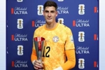 败方MVP！官方：巴拉圭门将希尔当选巴拉圭0-1法国全场最佳球员